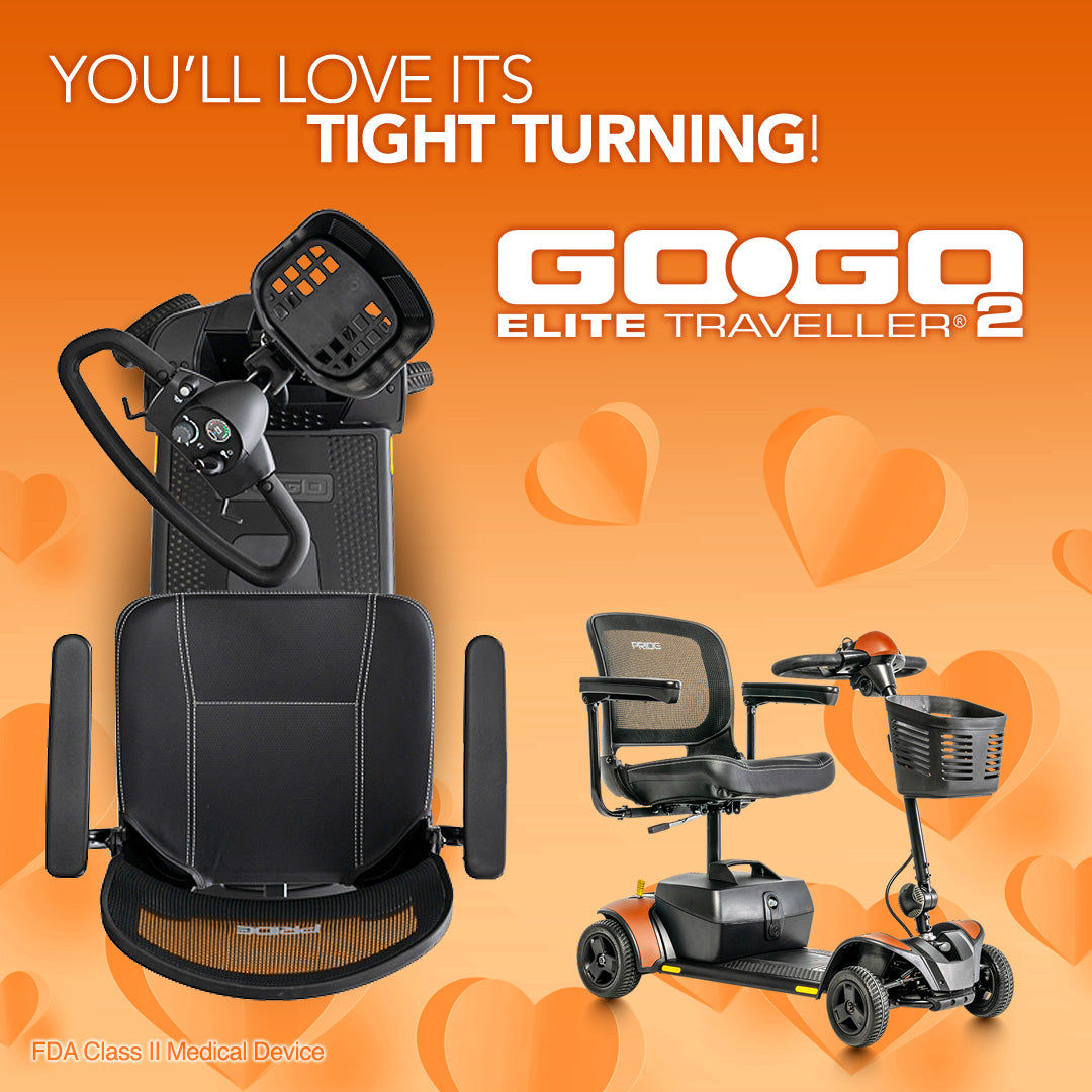 Pride GoGo Elite Traveller 2 Power Scooter