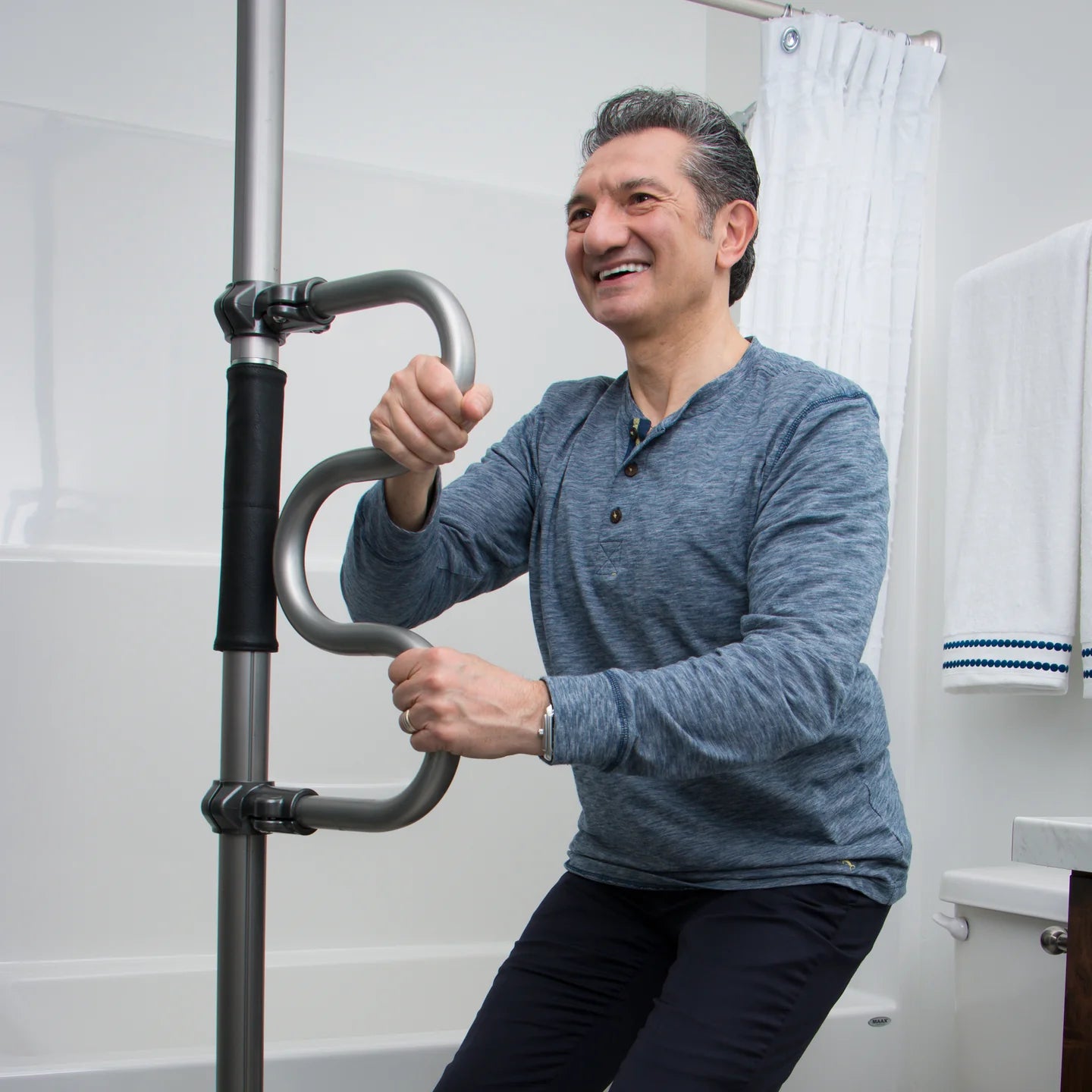 Stander Signature Life Double Grab Bar Accessory