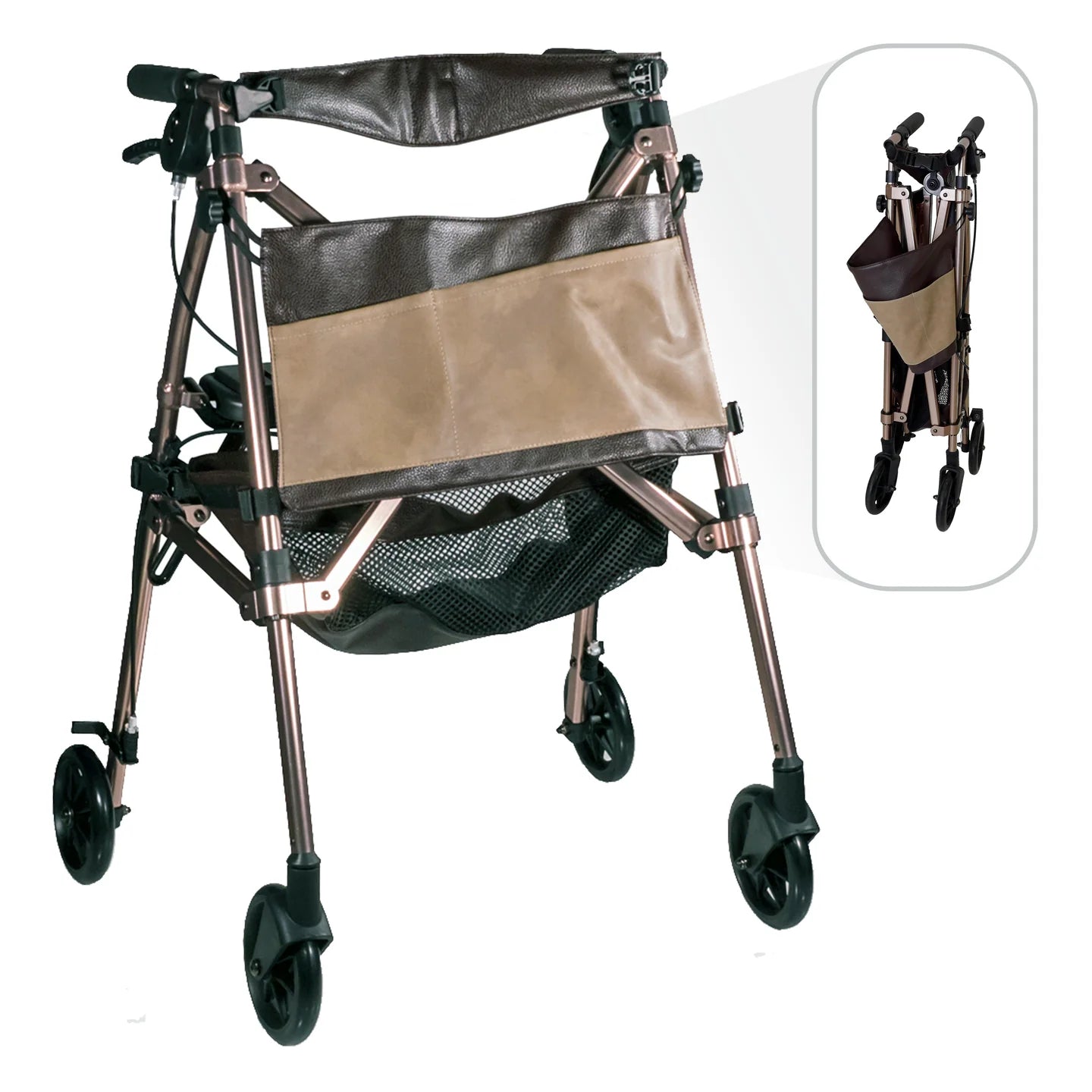 Stander Signature Life Elite Travel Rollator
