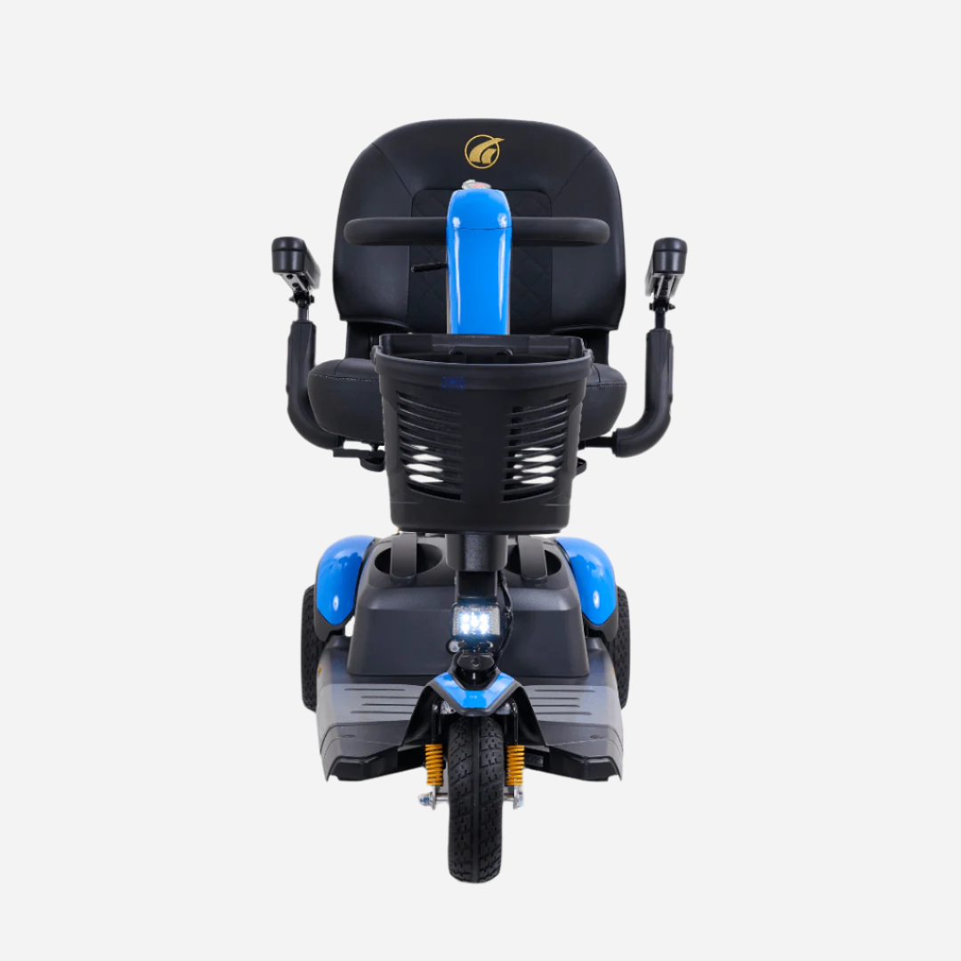 The Buzzaround LX (Luxury) 3-Wheel is a full-size scooter offering comfort and the convenience of true portability to take you where you want to go in style.