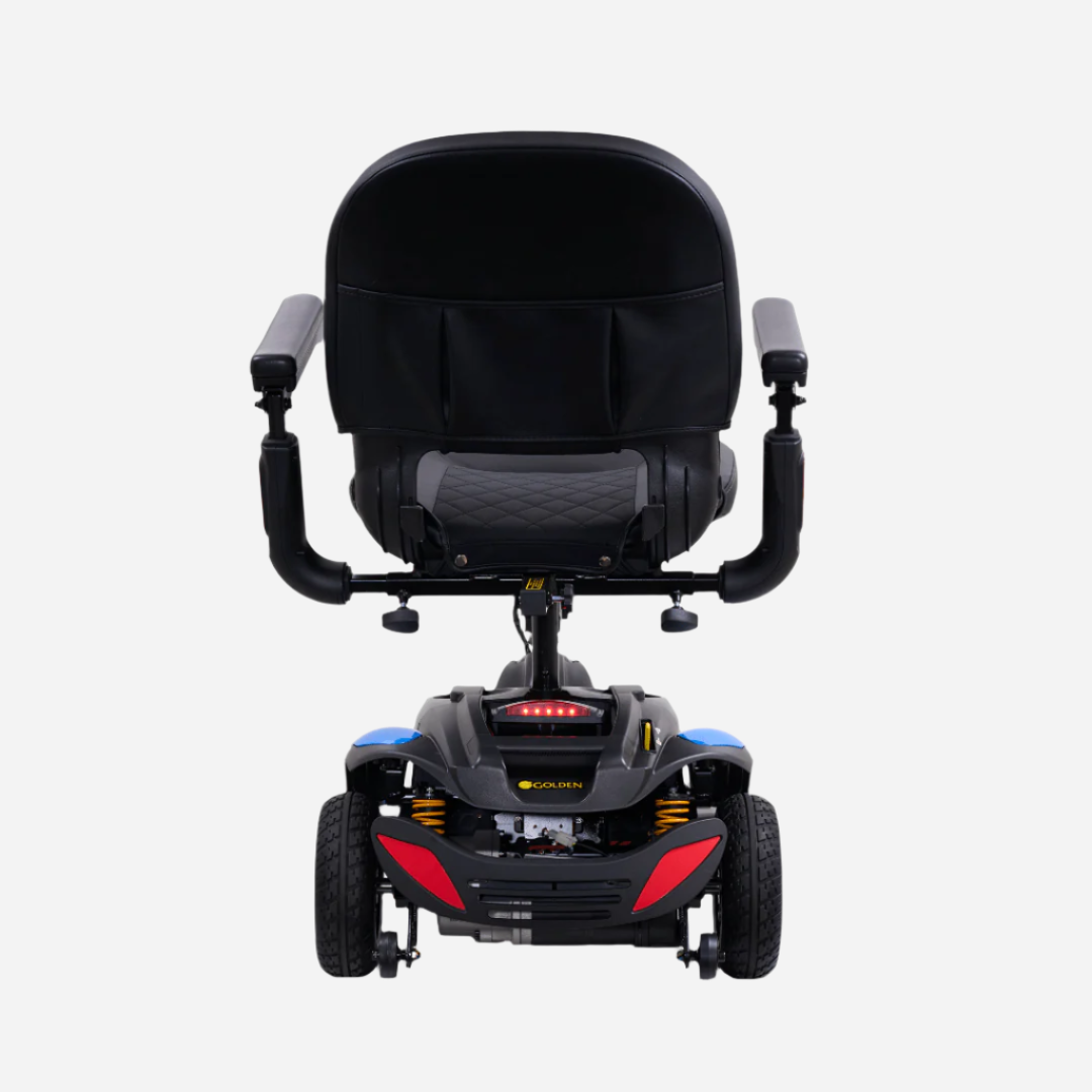 The Buzzaround LX (Luxury) 3-Wheel is a full-size scooter offering comfort and the convenience of true portability to take you where you want to go in style.