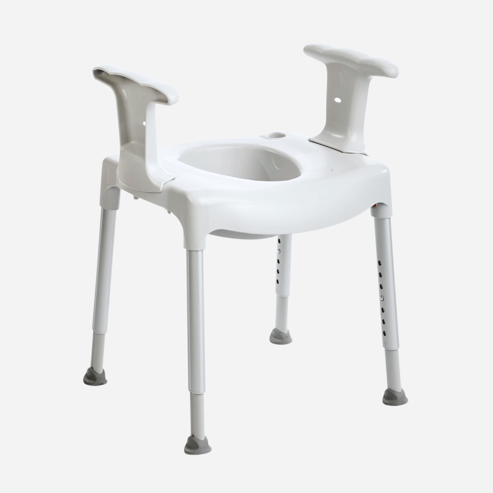 Etac Swift Freestanding toilet seat raiser