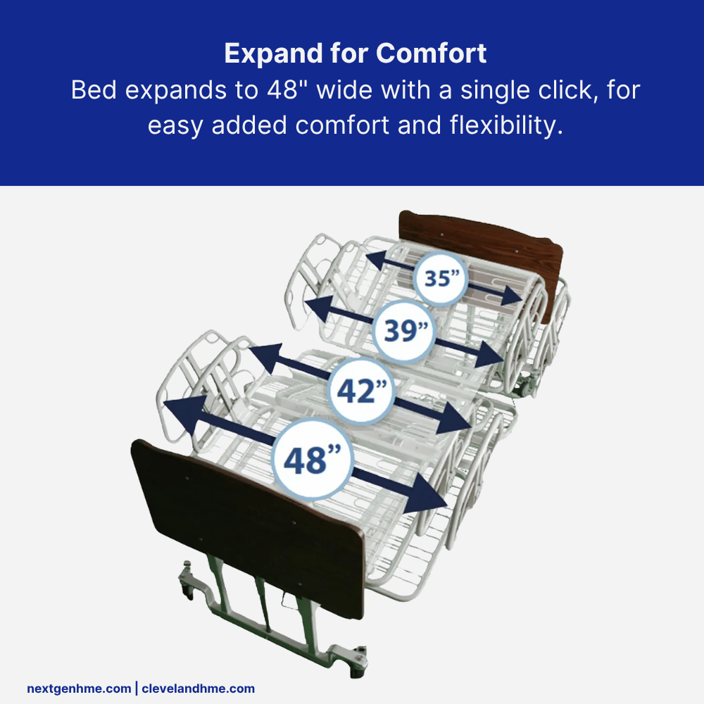 Med-Mizer ComfortWide EX8000 Bed