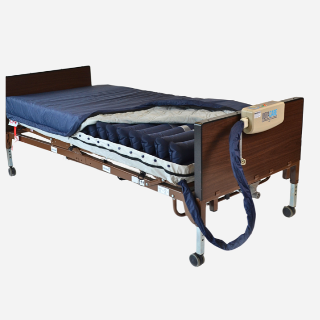 The Ultra-Care 5800 is a cost-effective therapeutic support surface that provides both alternating pressure and low air loss for the management and treatment of pressure ulcers.
