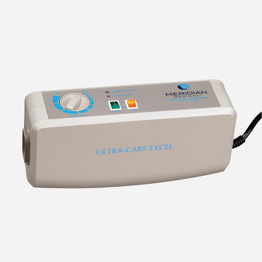 The Ultra-Care 5800 is a cost-effective therapeutic support surface that provides both alternating pressure and low air loss for the management and treatment of pressure ulcers.