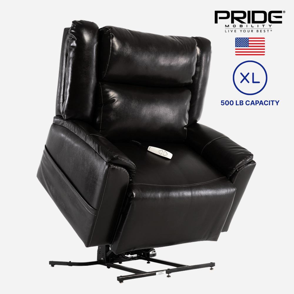 Pride Mobility Sitting Pretty Evolution Lift Chair Extra Large Bariatric 500 lbs Weight Capacity