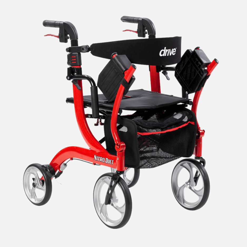 Drive Nitro Duet Rollator and Transport Chair