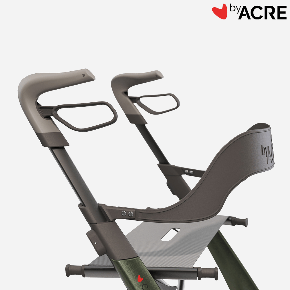 byAcre Carbon Overland Rollator Backrest Accessory