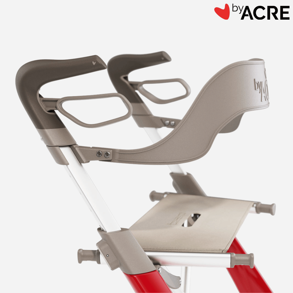 byAcre Carbon Ultralight Rollator Backrest Accessory