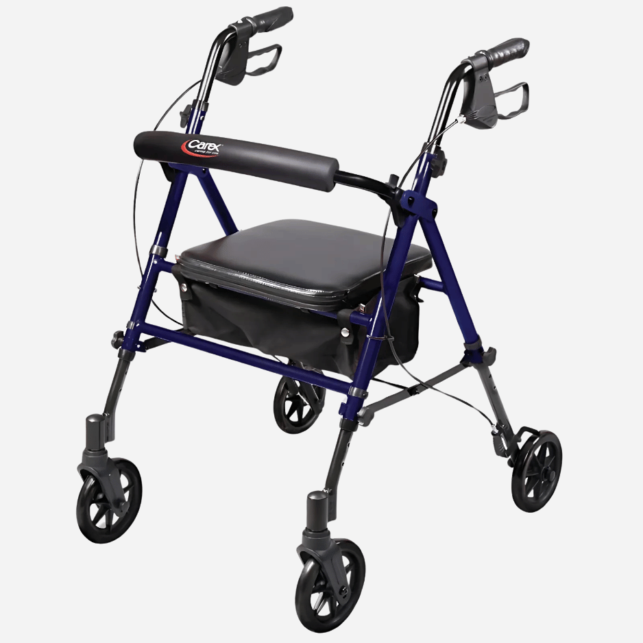 Carex Step 'N Rest Aluminum Rollator