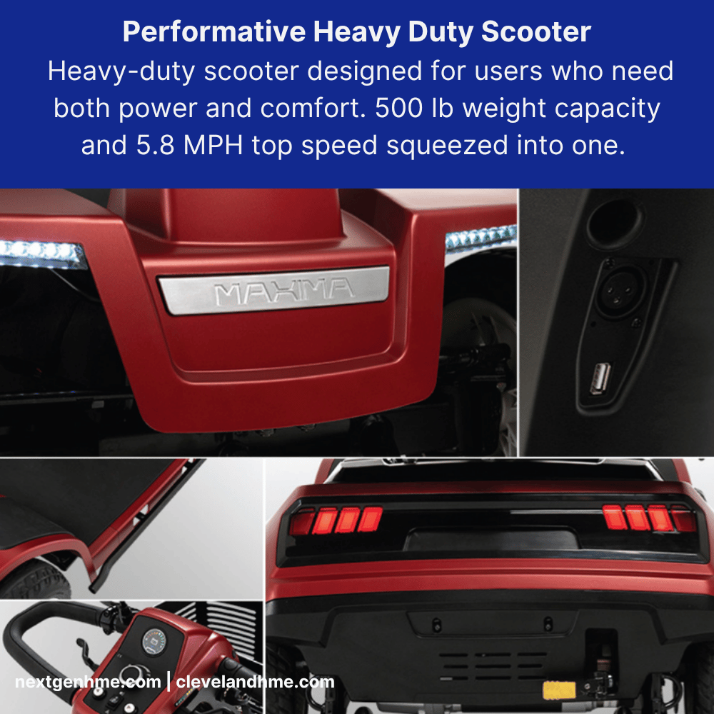 Pride Maxima 4 Wheel Power Scooter