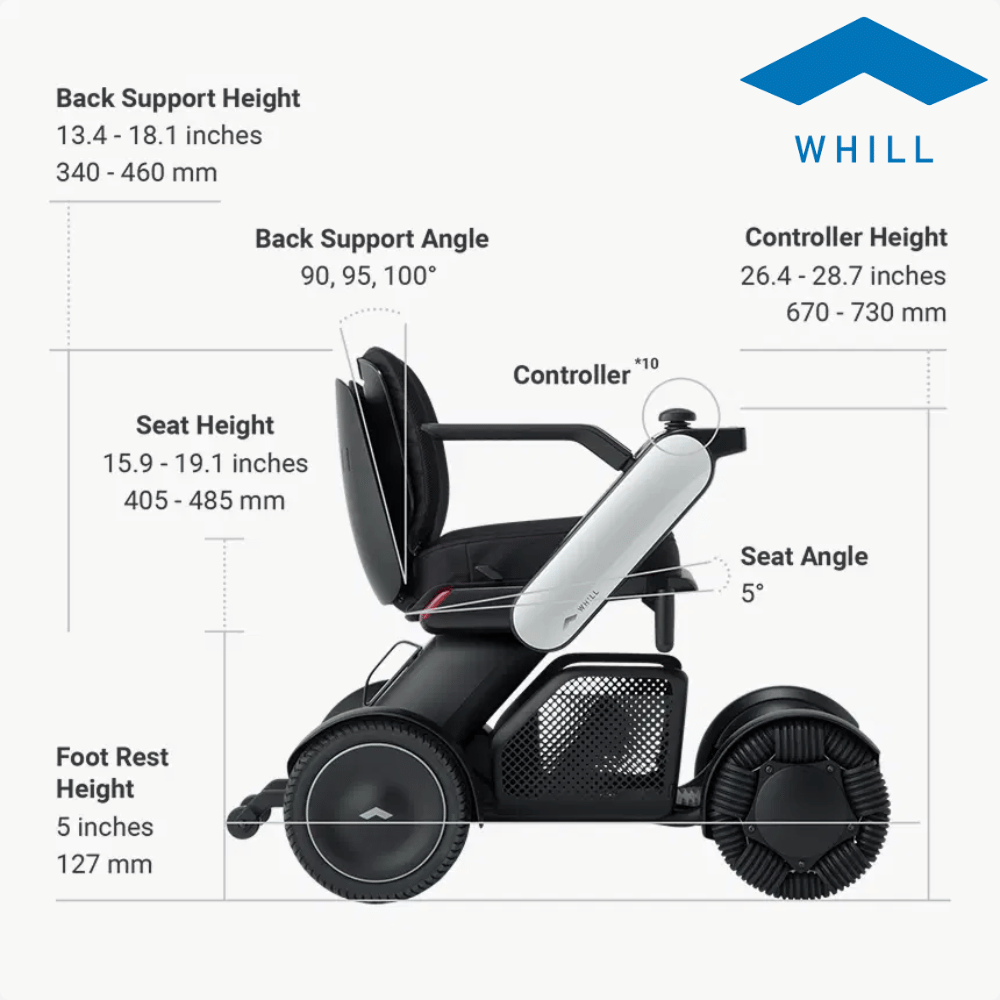 WHILL C2 Portable Power Wheelchair