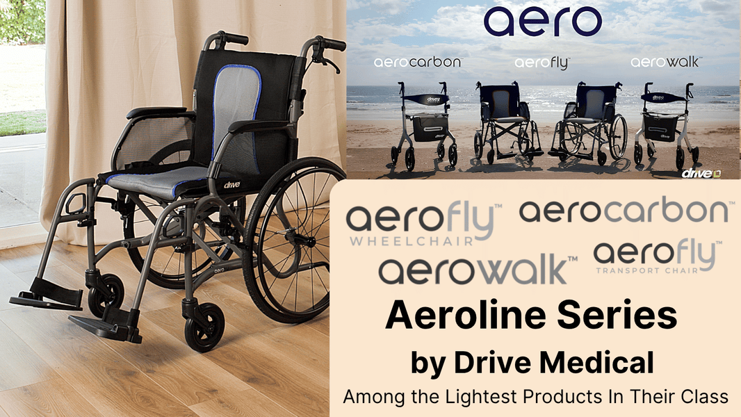 Aero Series by Drive Medical - Lightest Wheelchairs, Transport Wheelchairs, and Rollators