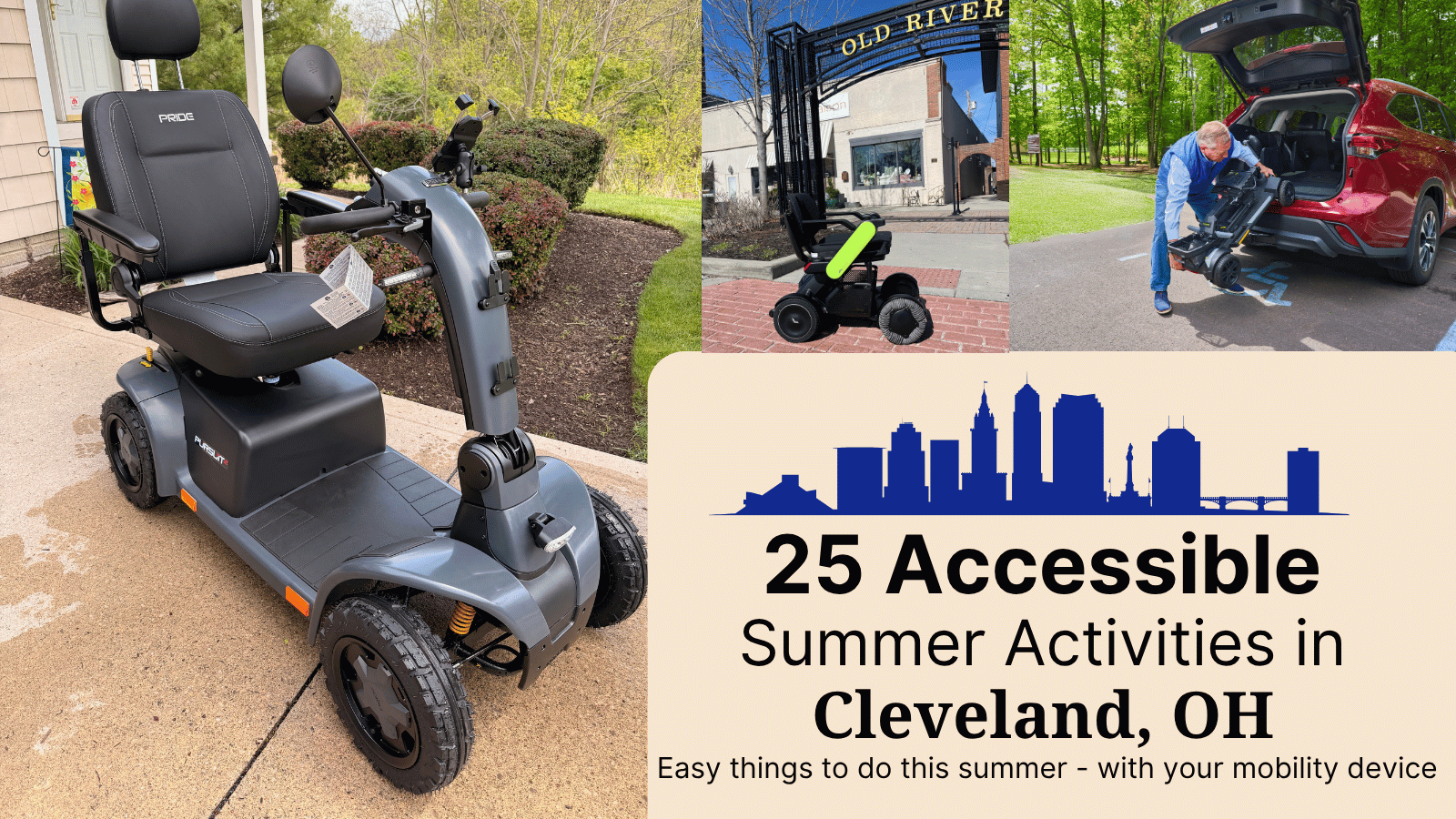 25 Mobility Device Accessible Summer Activities in Cleveland