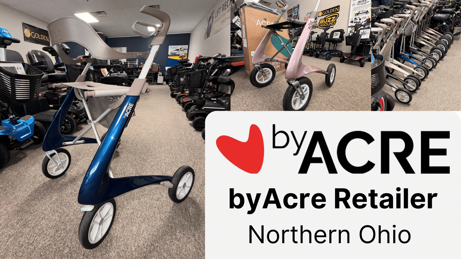 byAcre Retailer in Northern Ohio - Over 10 Models For Demo