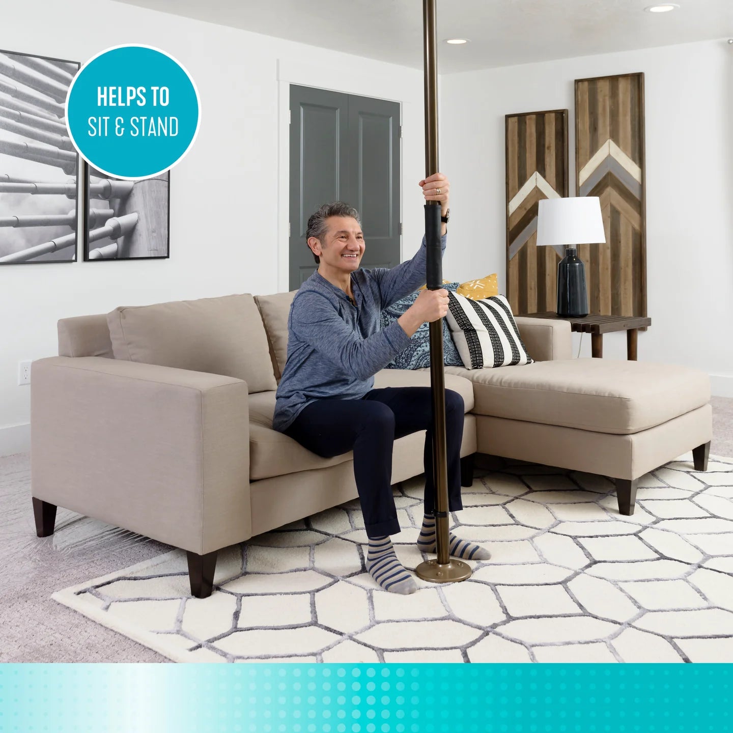Stander Signature Life Sure Stand Straight Pole