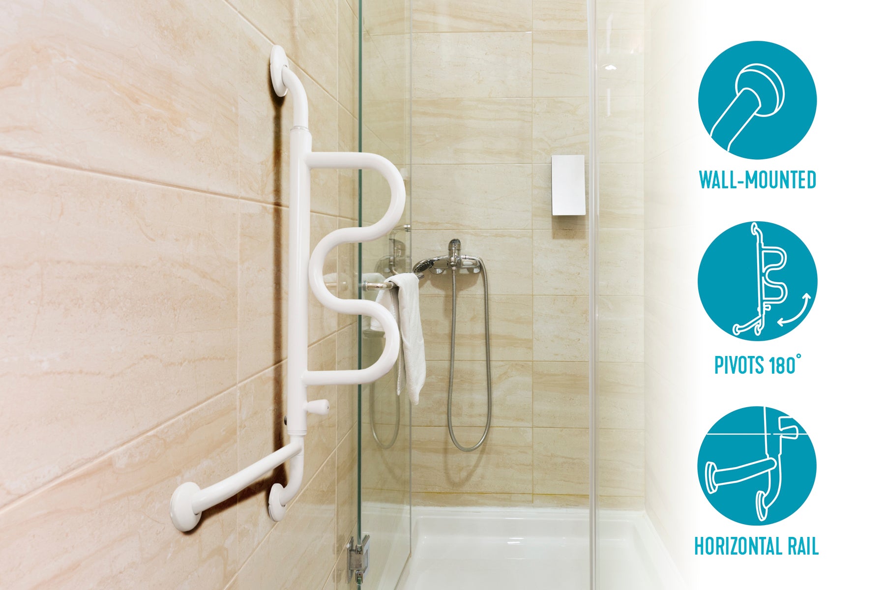 Stander Curve Grab Bar
