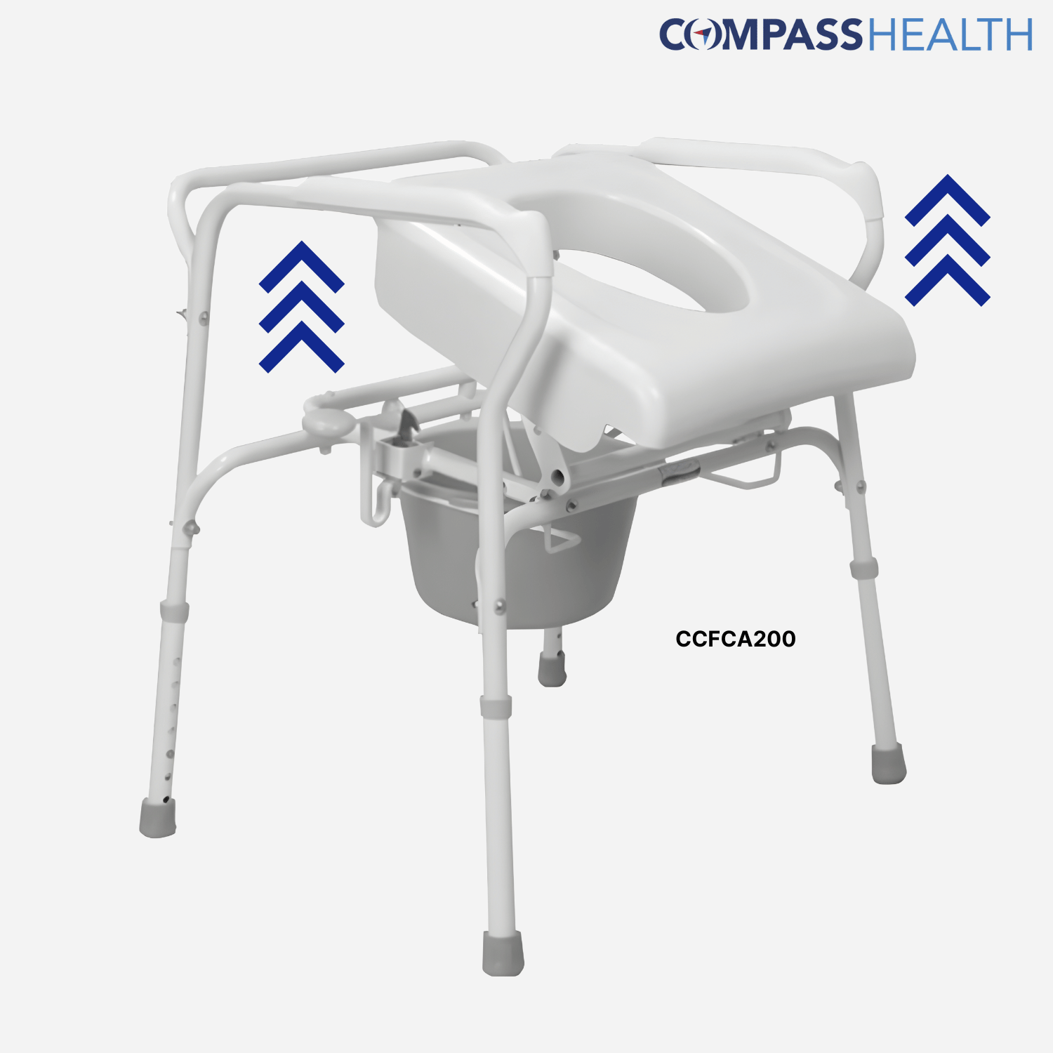 Carex Commode Assist Uplift Toilet Lift for seniors