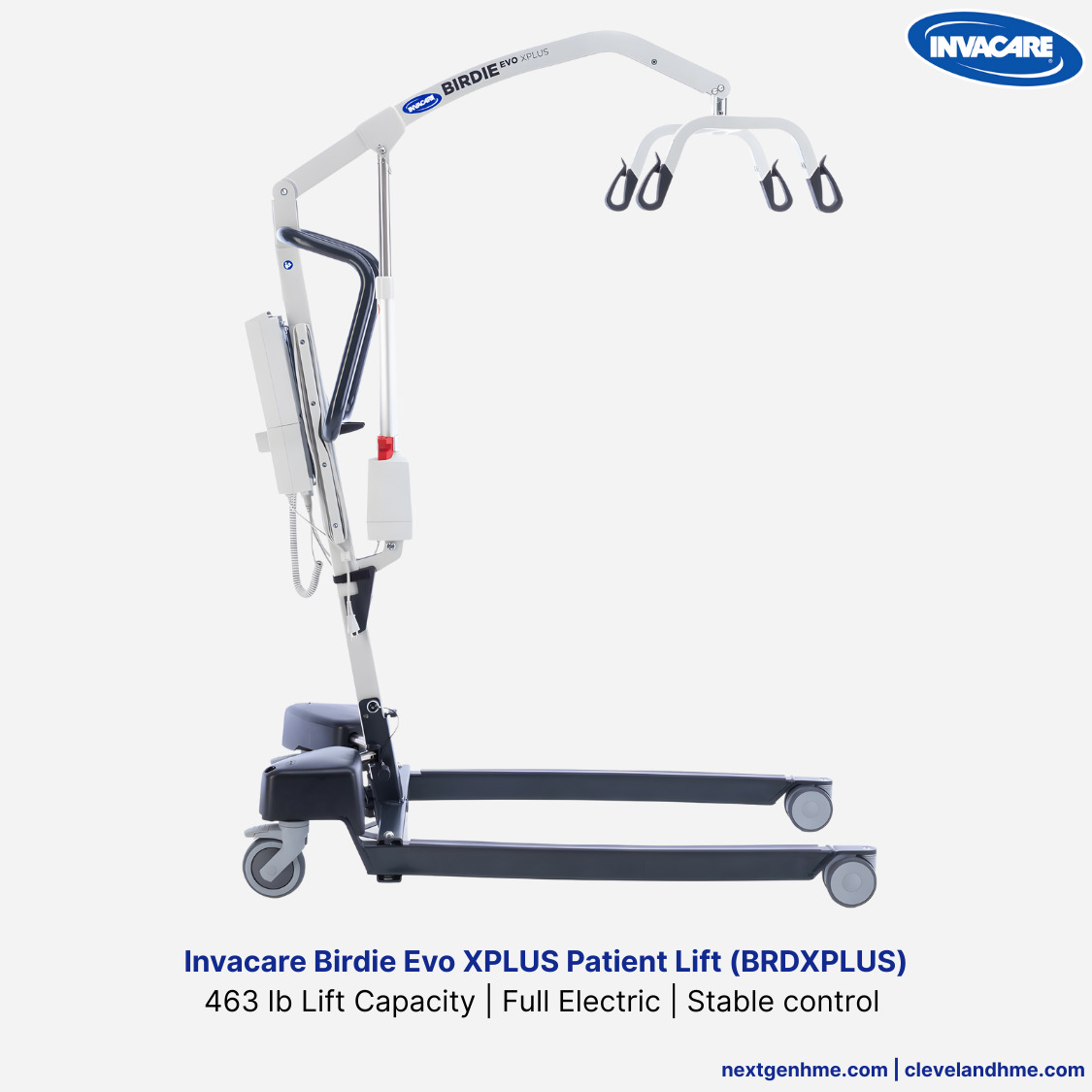 Invacare Birdie Evo XPLUS Patient Lift (BRDXPLUS)