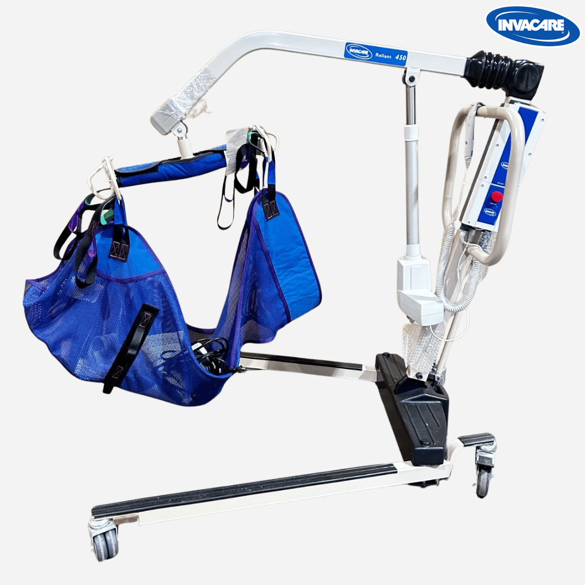 Invacare® Reliant™ 450 Power Lift With Power Opening Low Base, Full Electric, 450 Lb Capacity