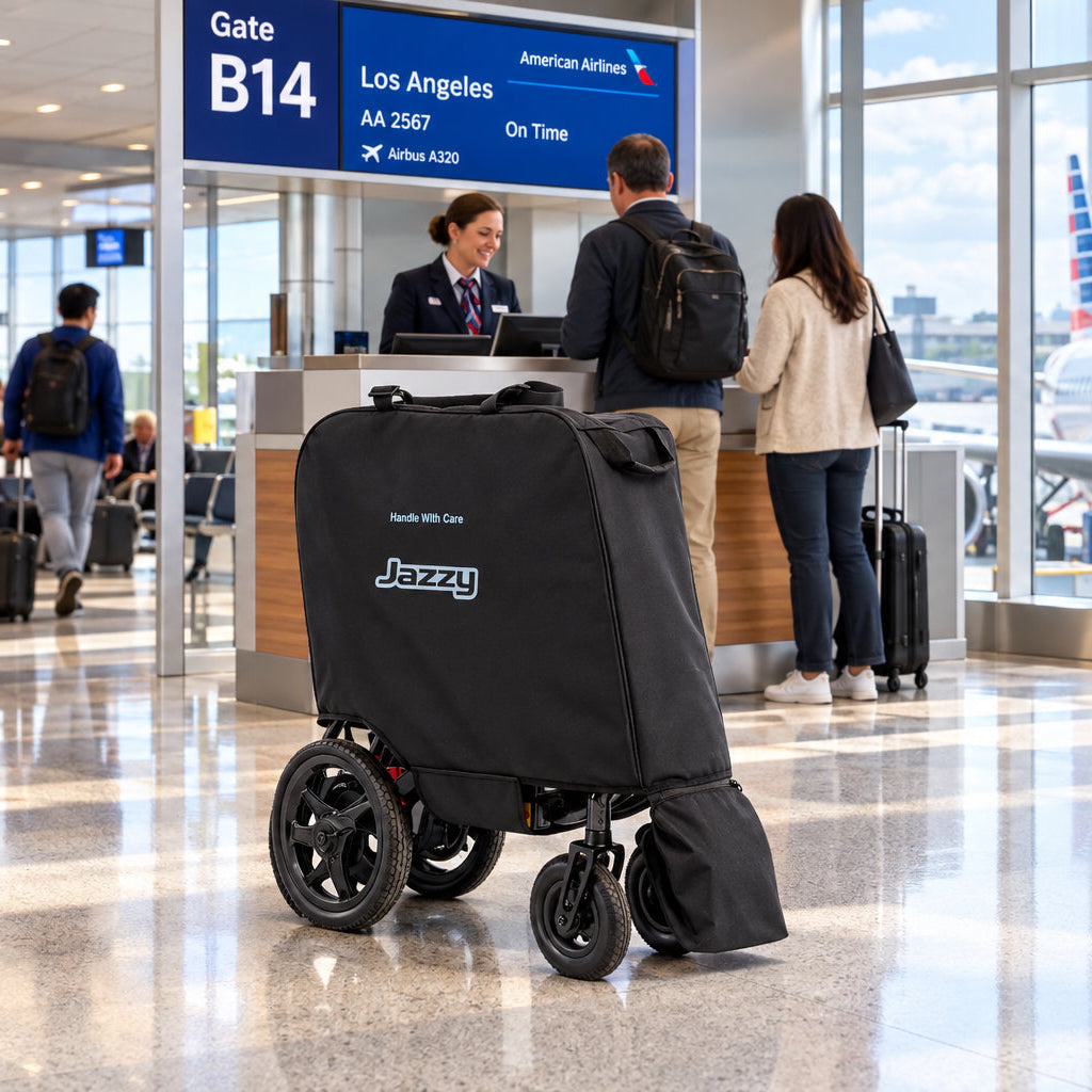 Travel Bag Kit for Jazzy® Carbon 27X - includes battery bag (KIT2508331)
