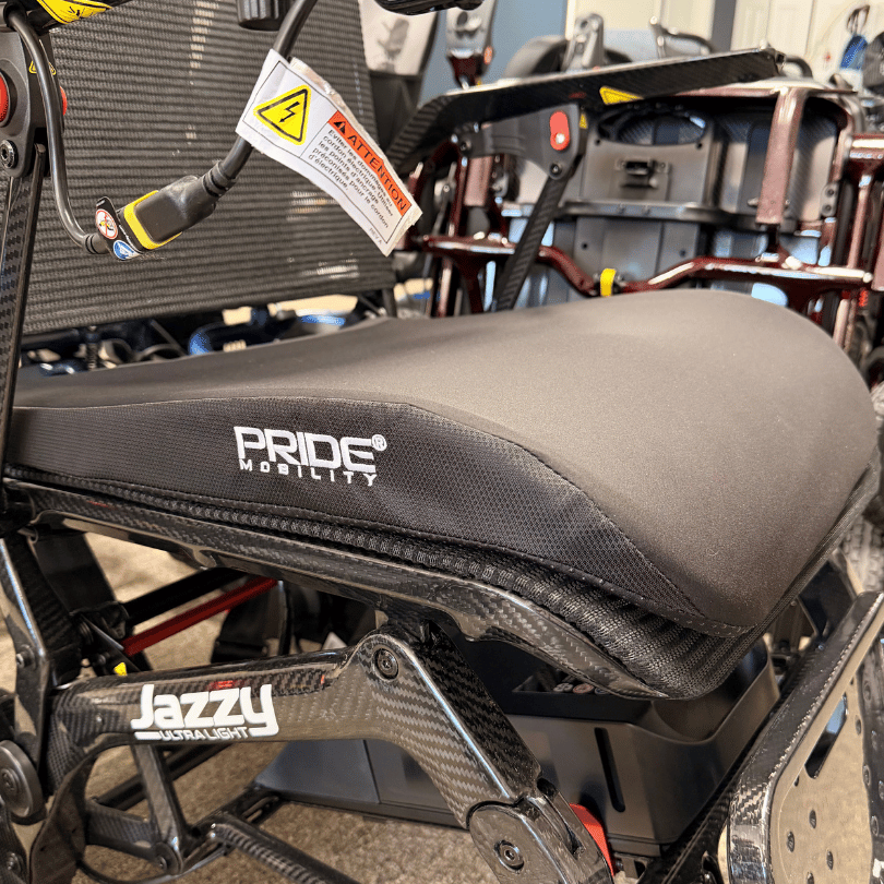 Pride Mobility Jazzy® Ultra Light Accessories - Cup Holder, Arm Pads, Battery, Battery Bag, Attendant Control