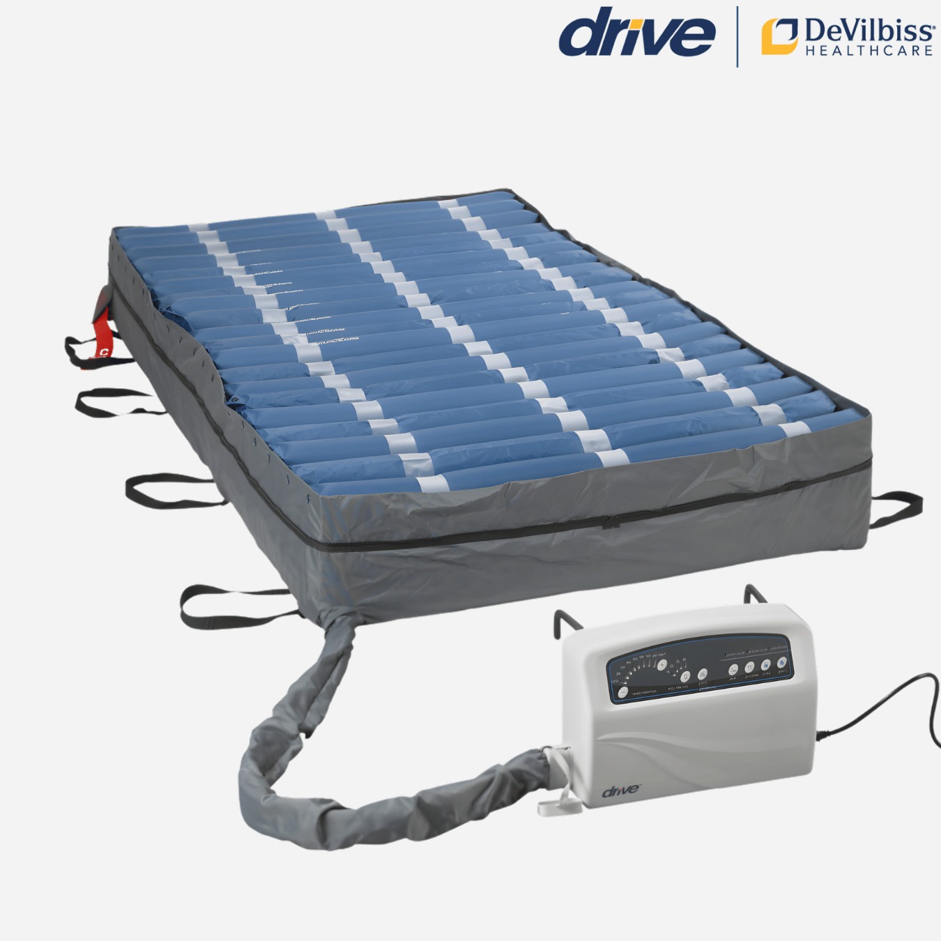 Med-Aire Plus 10" Bariatric Alternating Pressure (apm) Low Air Loss Mattress Replacement System