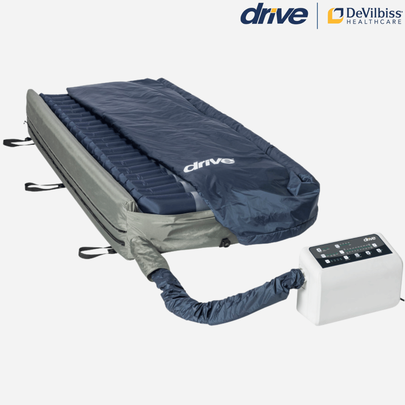 Drive Medical PreserveTech™ Lateral Rotation System with On Demand Low Air Loss (LAL)