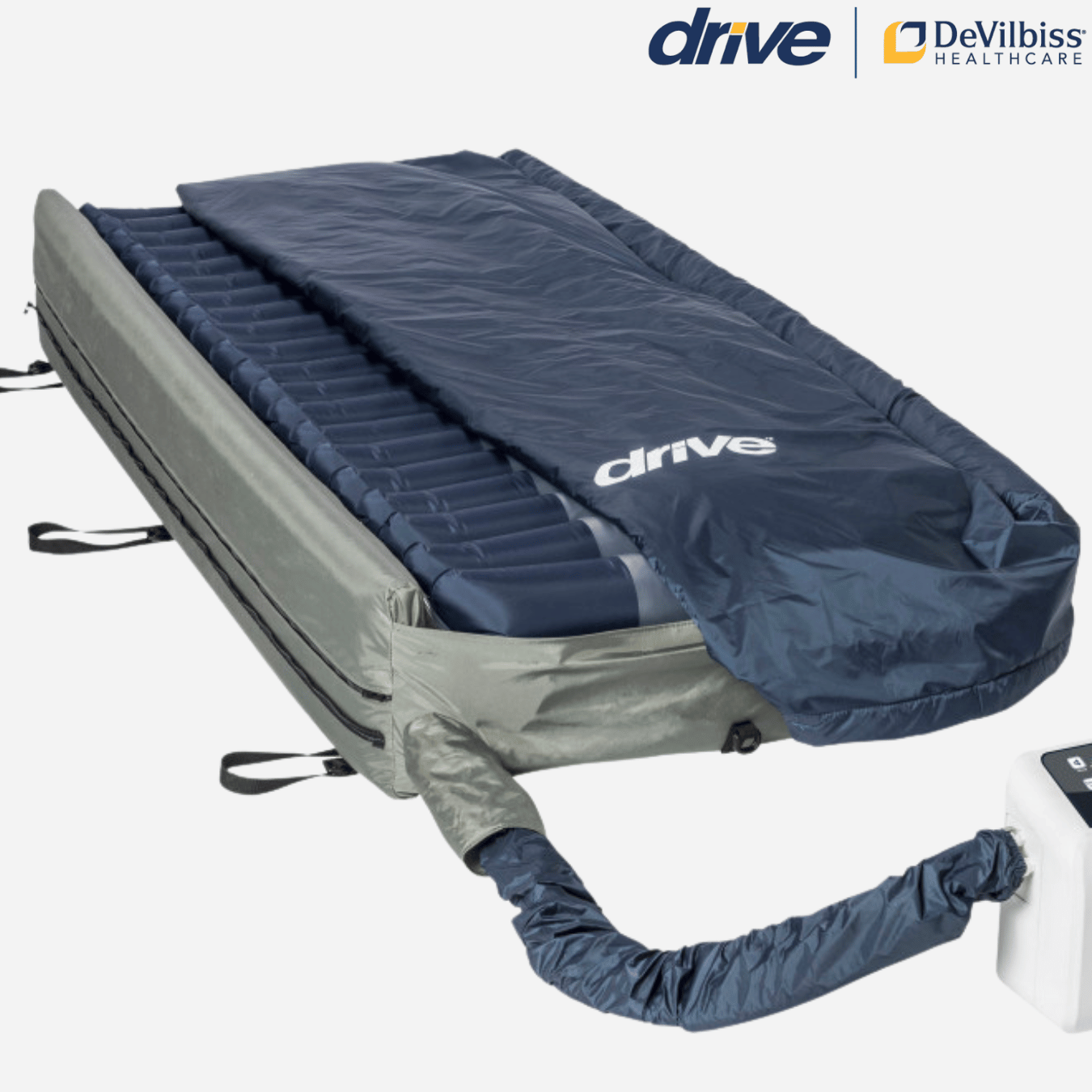 Drive Medical PreserveTech™ Lateral Rotation System with On Demand Low Air Loss (LAL)