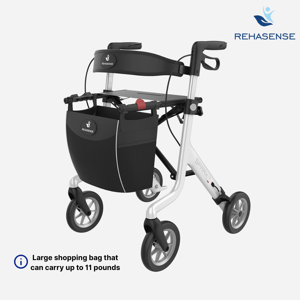 Rehasense Spark CF Premium Carbon Ultralight Rollator - NextGen HME
