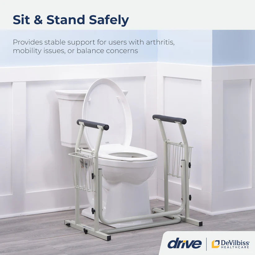 Free-standing Toilet Safety Rail