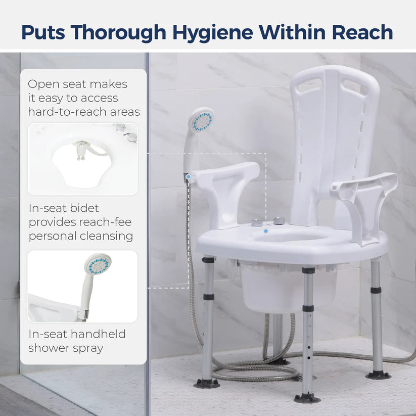 PreserveTech™ Aquachair Bathing System with Bidet