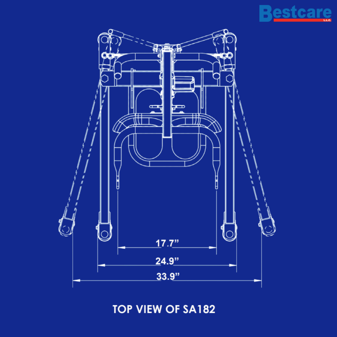 Bestcare Bestlift Sit to Stand Lift SA182
