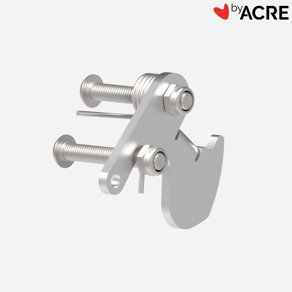 byAcre Rollator Cross Seat Lock Spare Part