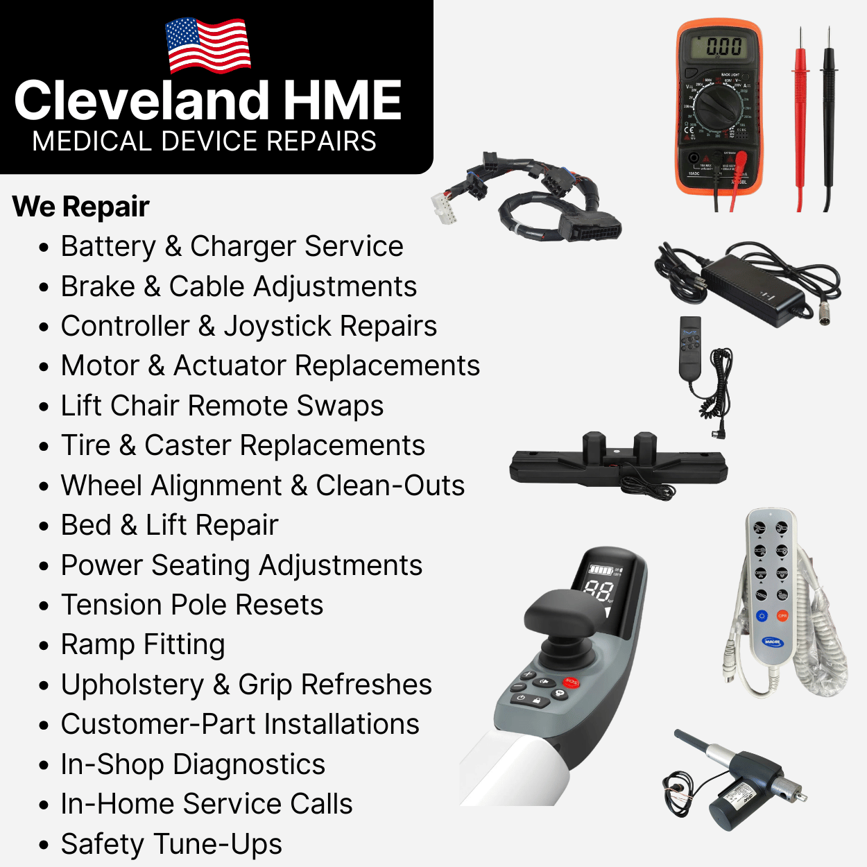 Mobility Equipment Repair Services