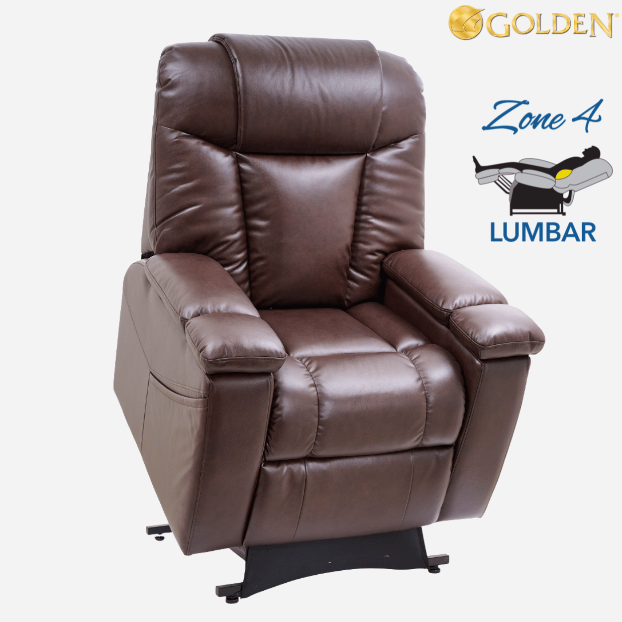 Golden Tech Rhea Lift Recliner with MaxiComfort® & HeatWave™, Great Value, Best Seller (PR442)
