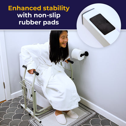 Free-standing Toilet Safety Rail