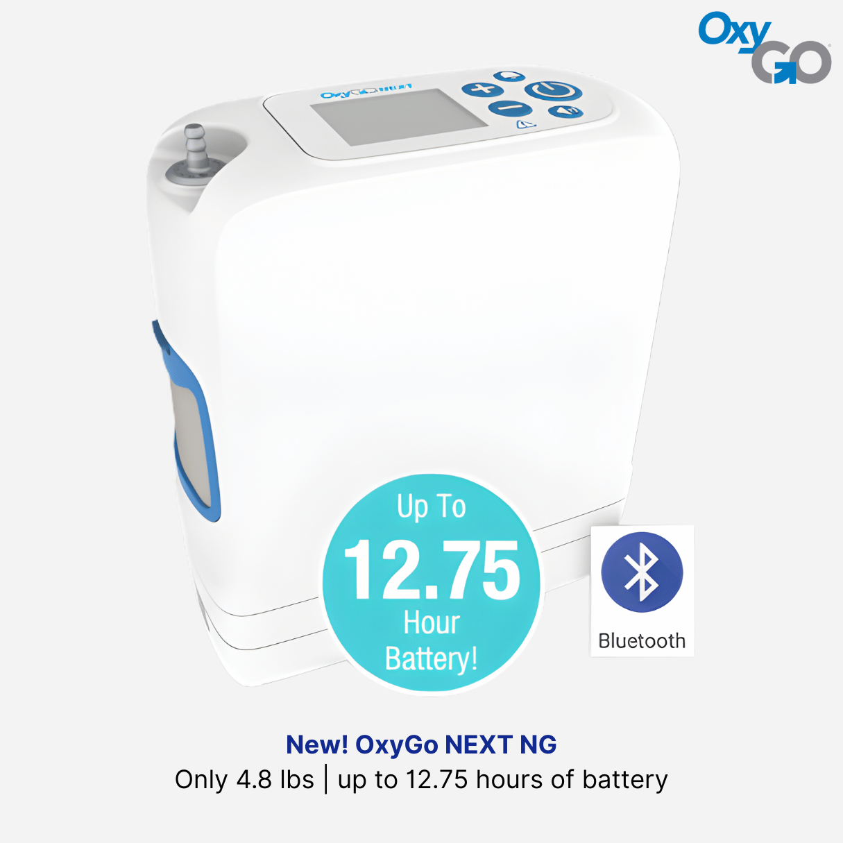 New! OxyGo NEXT NG Portable Oxygen Concentrator