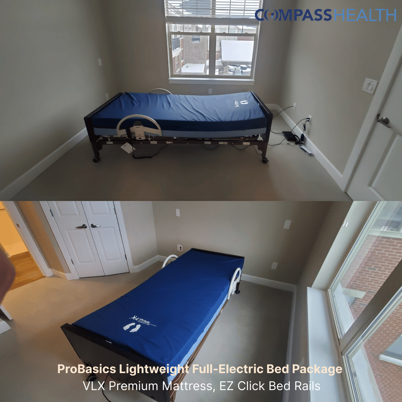 ProBasics Lightweight Full-Electric Homecare Bed